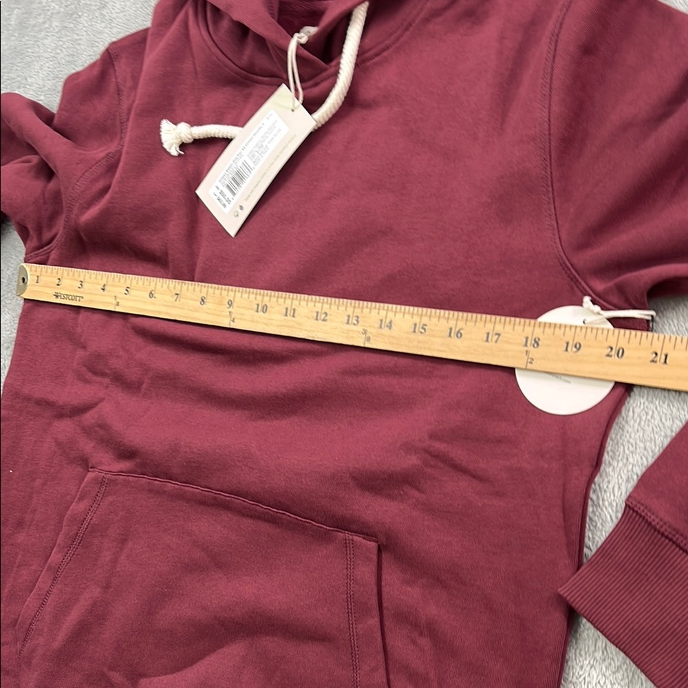 NEW Pact S Womens‎ Red Burgundy Hoodie Unisex One-for-All Hoodie - Picture 6 of 12